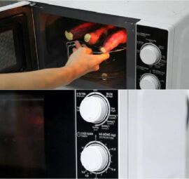 Hướng dẫn nướng khoai mật siêu ngon bằng lò vi sóng có nướng