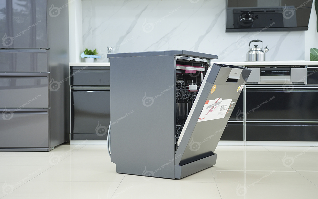Máy rửa chén bát độc lập Toshiba DW-15F7(G)