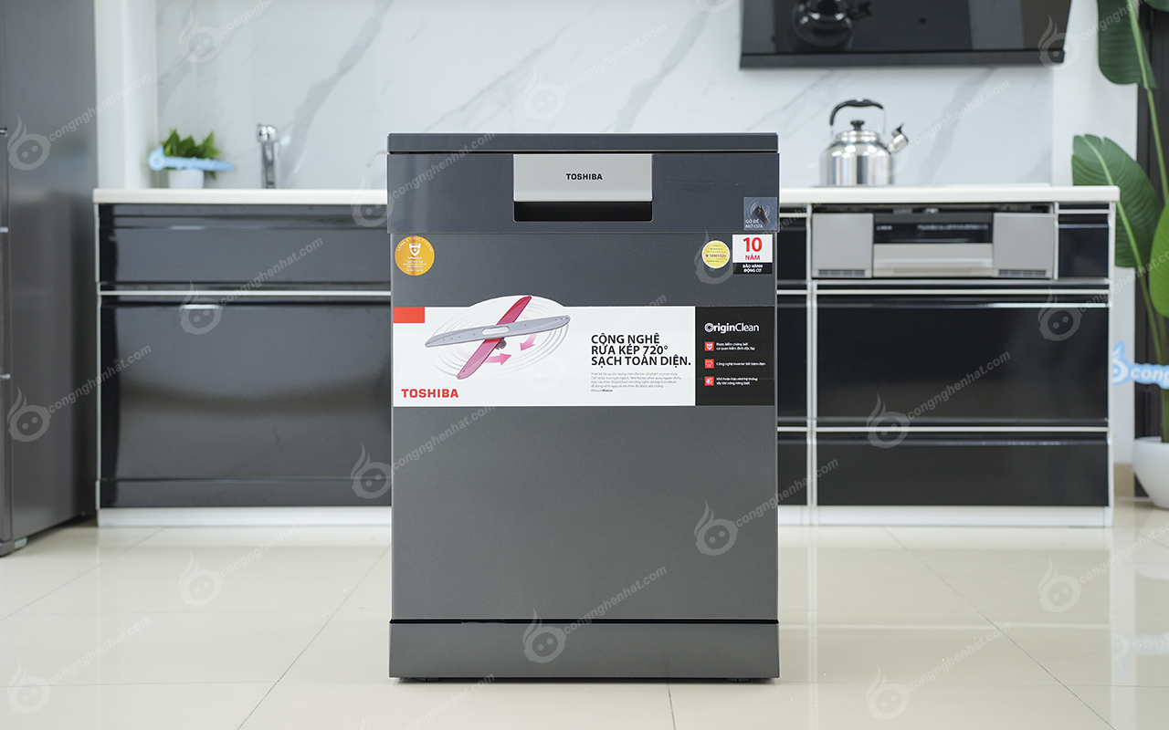 Máy rửa chén bát độc lập Toshiba DW-15F7(G)