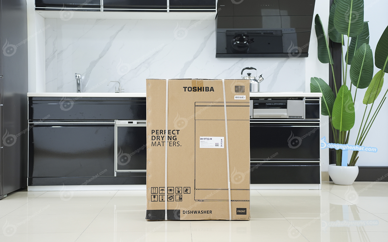 Máy rửa chén bát độc lập Toshiba DW-15F7(G)