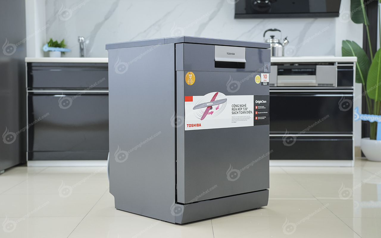 Máy rửa chén bát độc lập Toshiba DW-15F7(G)