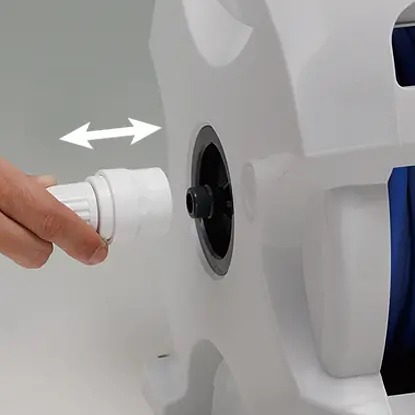 Bộ vòi tưới cây 15m Takagi R715FJC2 thu rút tự động Bộ vòi tưới cây 15m Takagi R715FJC2 thu rút tự động