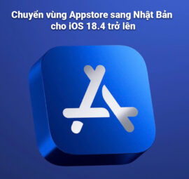 Chuyển vùng appstore sang Nhật Bản