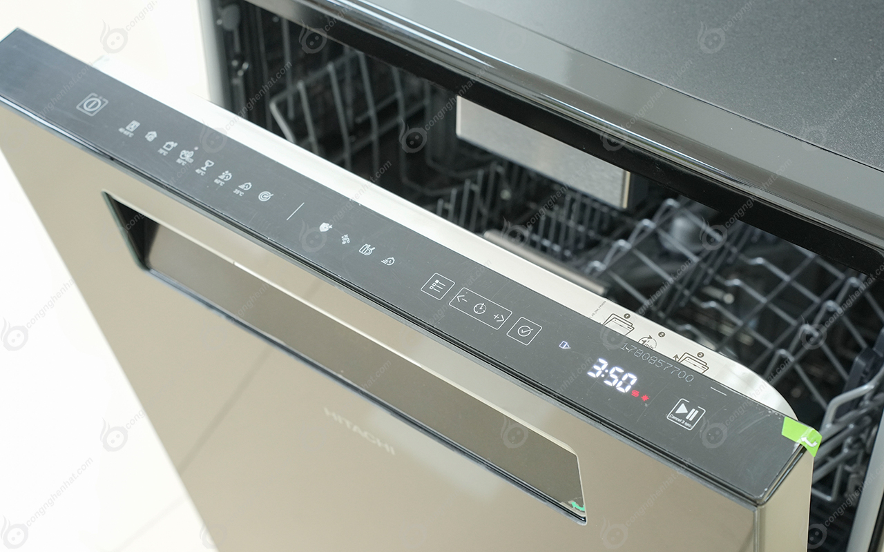 Câu hỏi thường gặp khi sử dụng Máy rửa bát Hitachi HDF-F158CVGB Hitachi HDF-F158CVGB