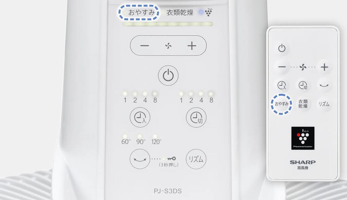quạt Sharp Ion PJ-S3DS-W