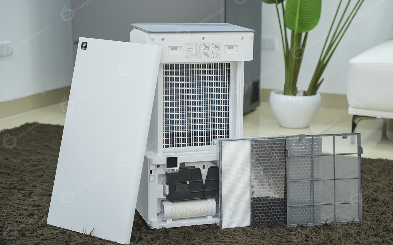 Máy lọc không khí hút ẩm Sharp DW-T30FV-W