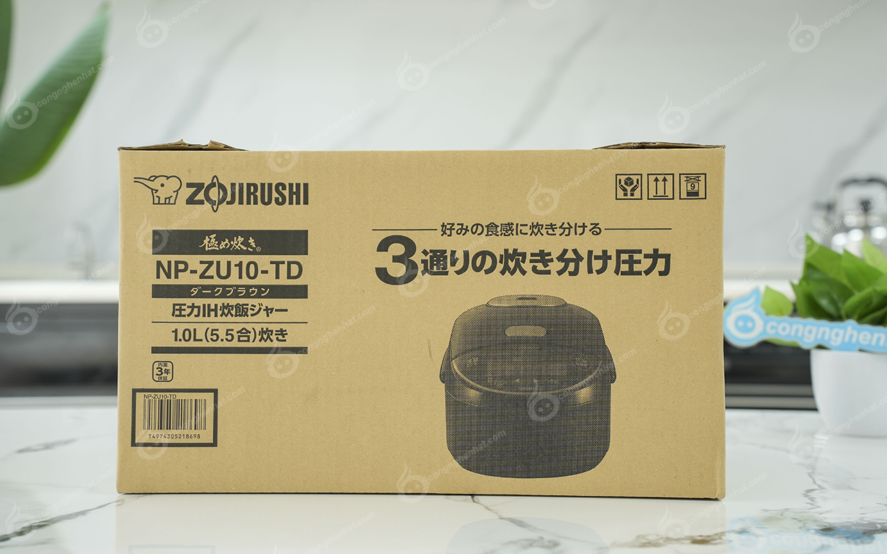 Nồi cơm điện cao tần Zojirushi NP-ZU10-TD