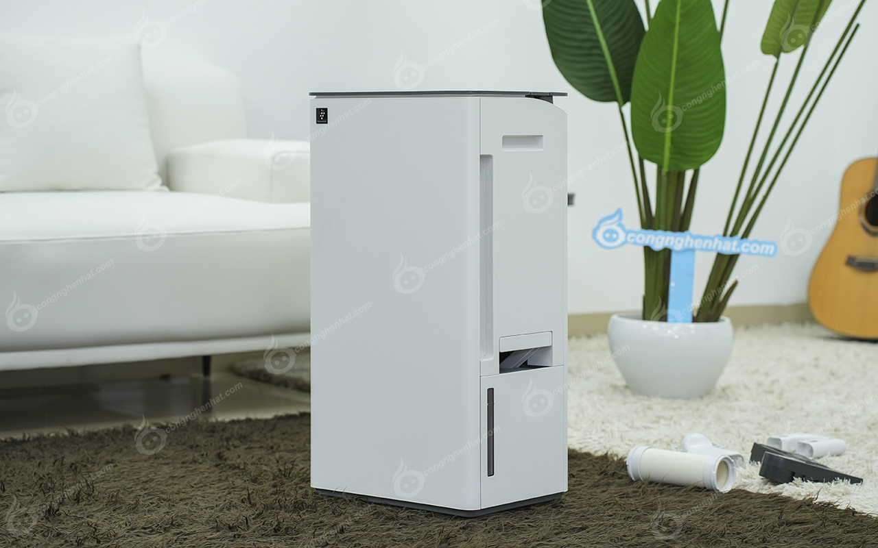 Máy hút ẩm Sharp DW-T30HV-W 30L nước /ngày Máy hút ẩm Sharp DW-T30HV-W