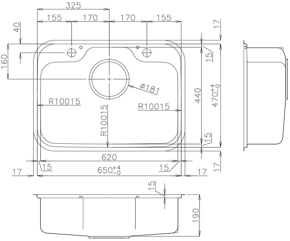 Kích thước Toyoura N650BIA-EB