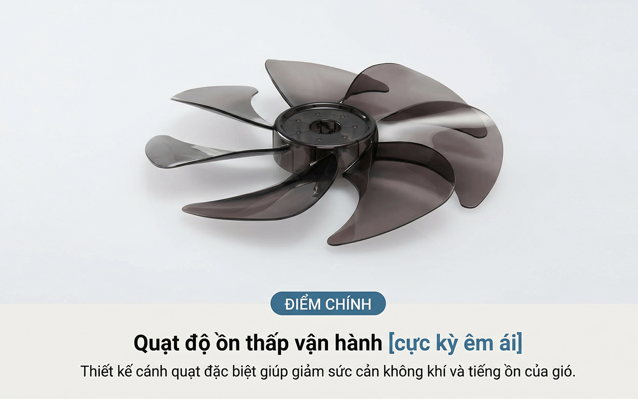 Quạt điện Toyotomi FS-FD3524 7 cánh 32 cấp độ gió Quạt điện Toyotomi FS-FD3524 2