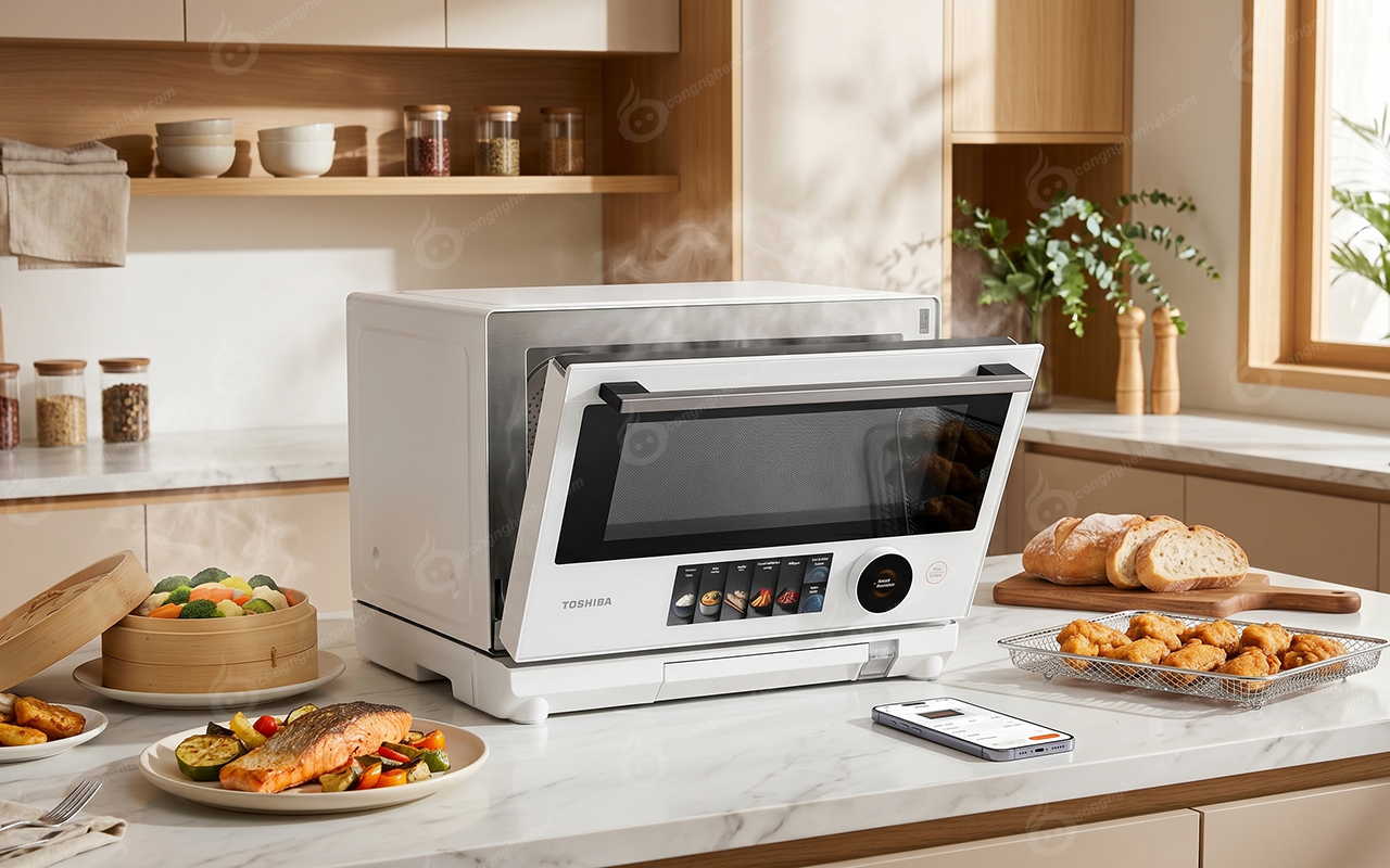 Lò vi sóng 4 in 1 Toshiba MX2-STR25SC(WH) 7