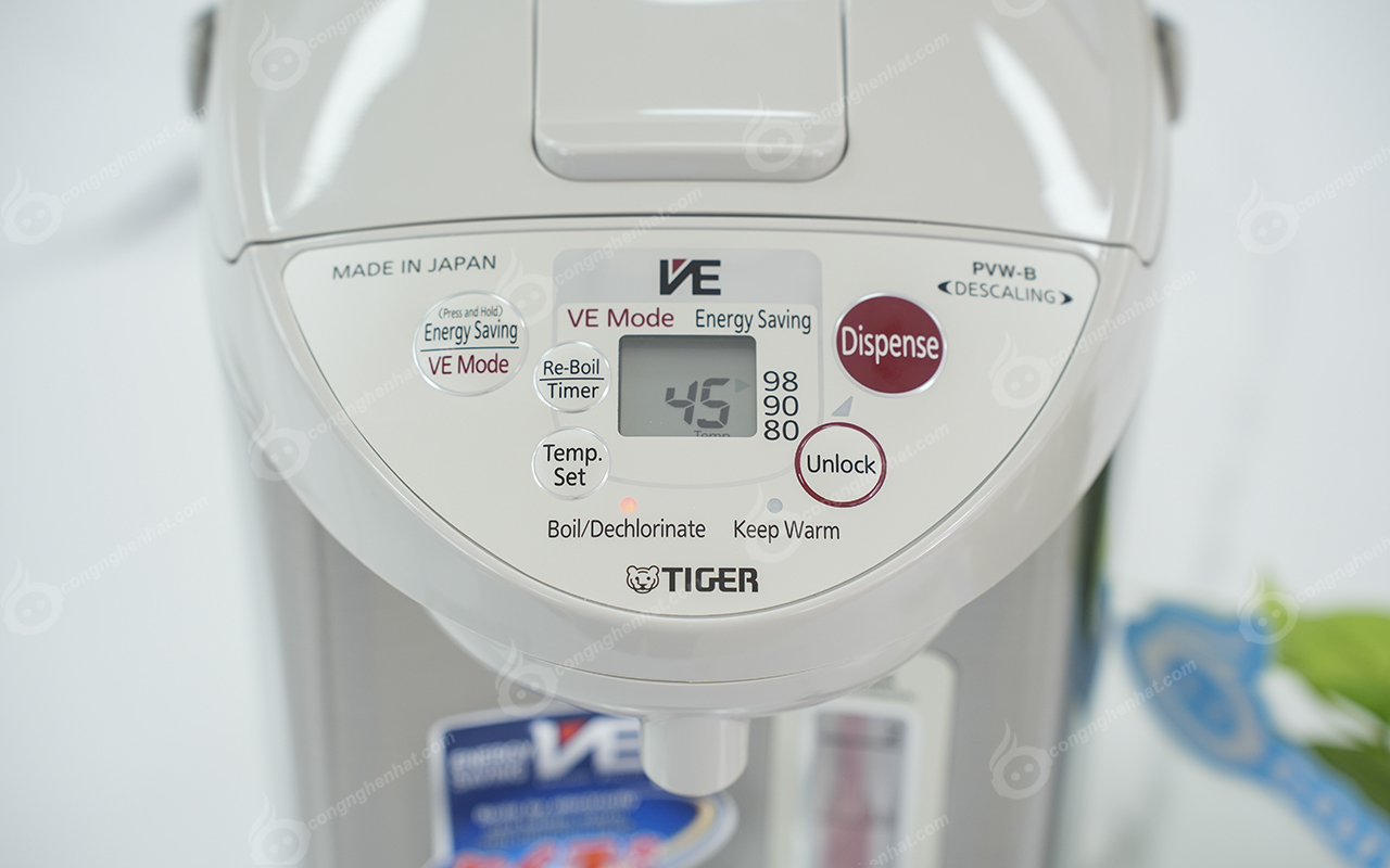 Bình thủy điện Tiger PVW-B30W