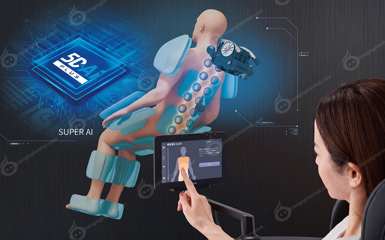 Ghế massage Fujiiryoki Cyber ​​Relax AS-R2350 3