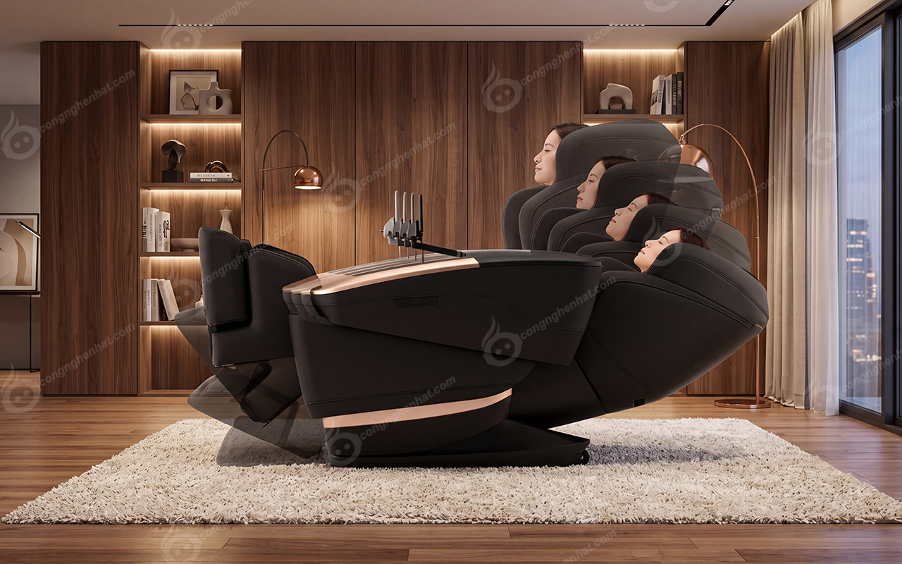 Ghế massage Fujiiryoki Cyber ​​Relax AS-R2350 4