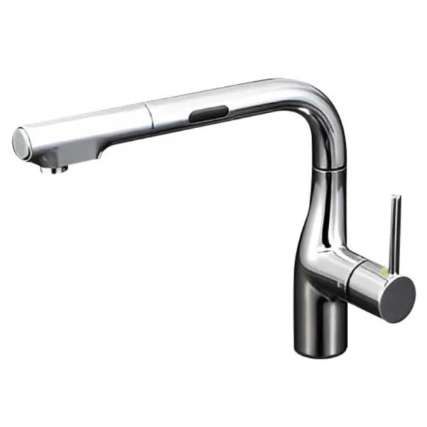 Vòi rửa bát nóng lạnh KVK KM6111EC có dây rút