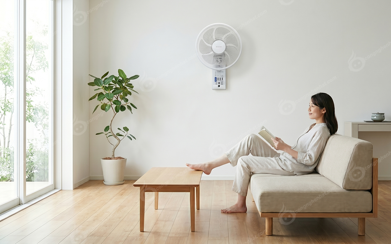 Quạt treo tường Toyotomi FW-S30R 1