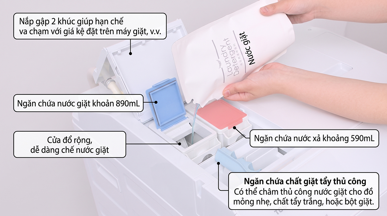 Máy giặt Toshiba TW-127XM5L-W